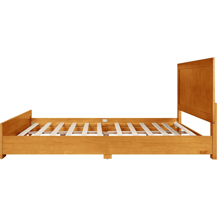 Trent platform bed millwood shop pines